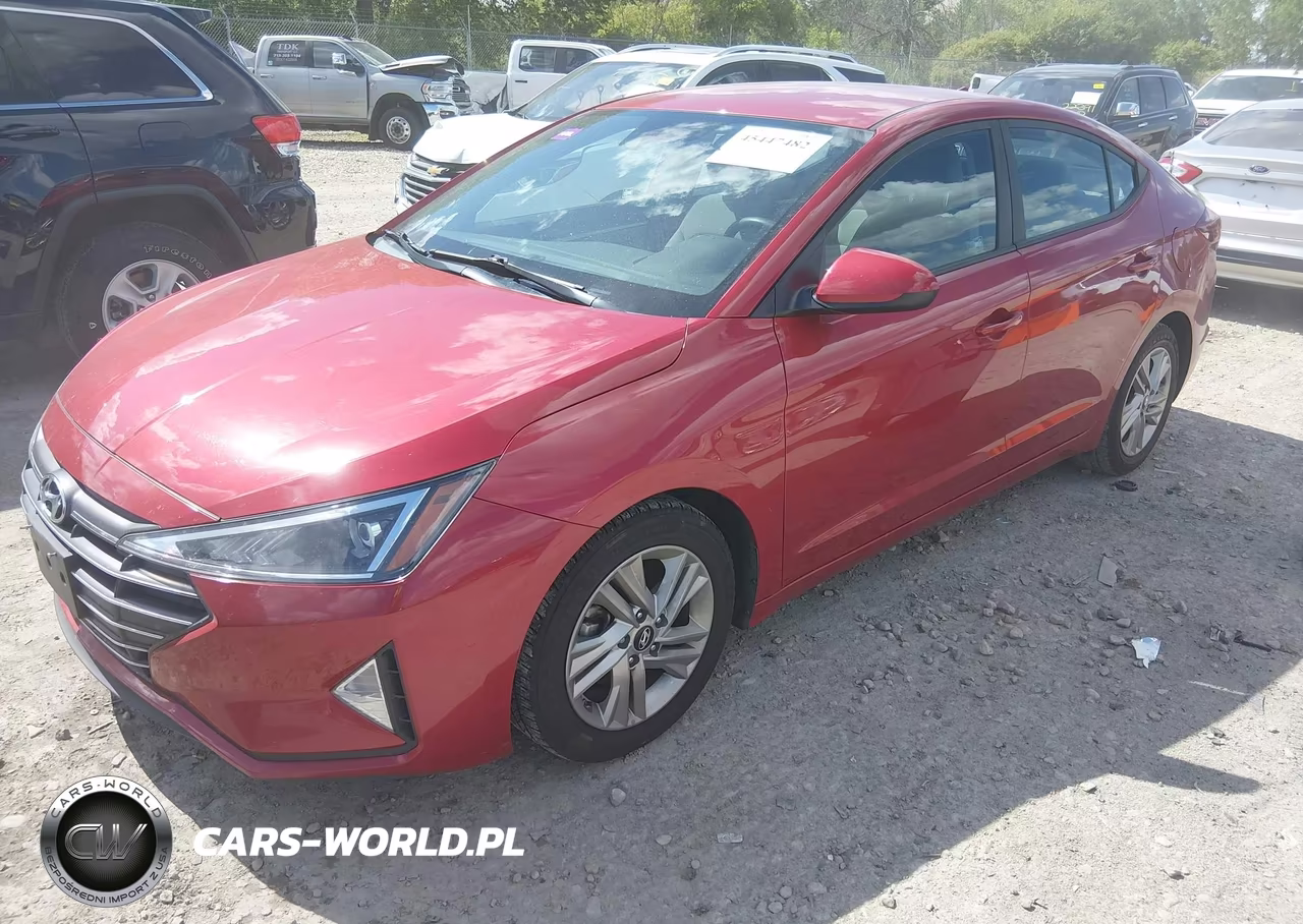 2019 Hyundai Elantra Sel VIN:5NPD84LFXKH470432 - 2