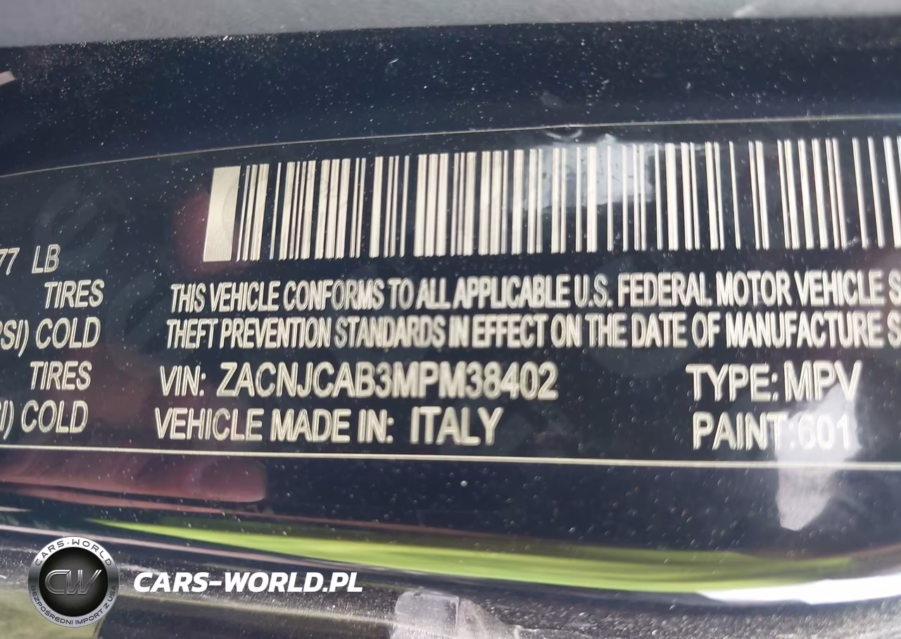 2021 Jeep Renegade Jeepster Fwd VIN:ZACNJCAB3MPM38402 - 9