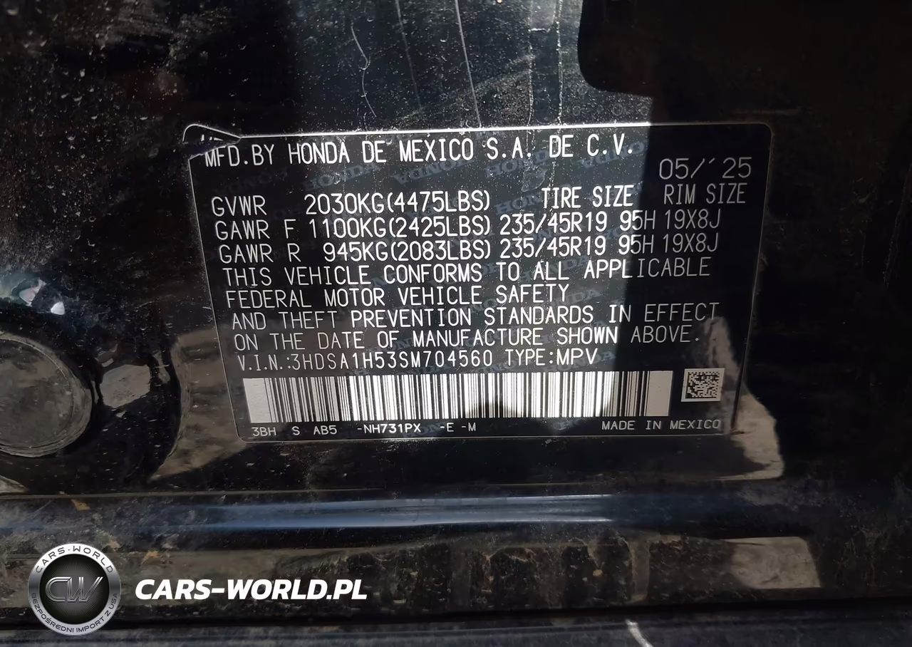 2025 Acura Adx A-Spec VIN:3HDSA1H53SM704560 - 9