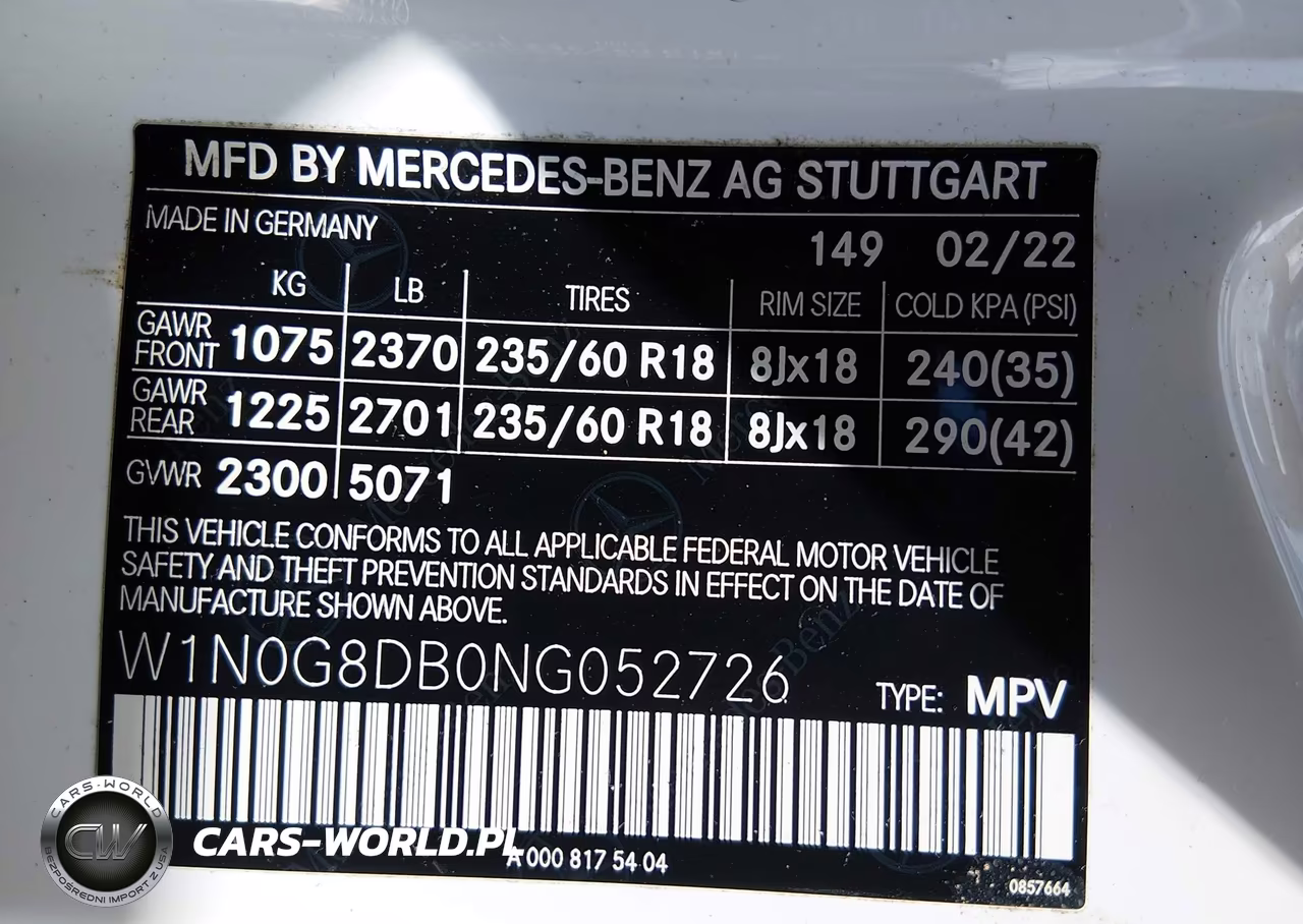 2022 Mercedes-Benz Glc 300 Suv VIN:W1N0G8DB0NG052726 - 9