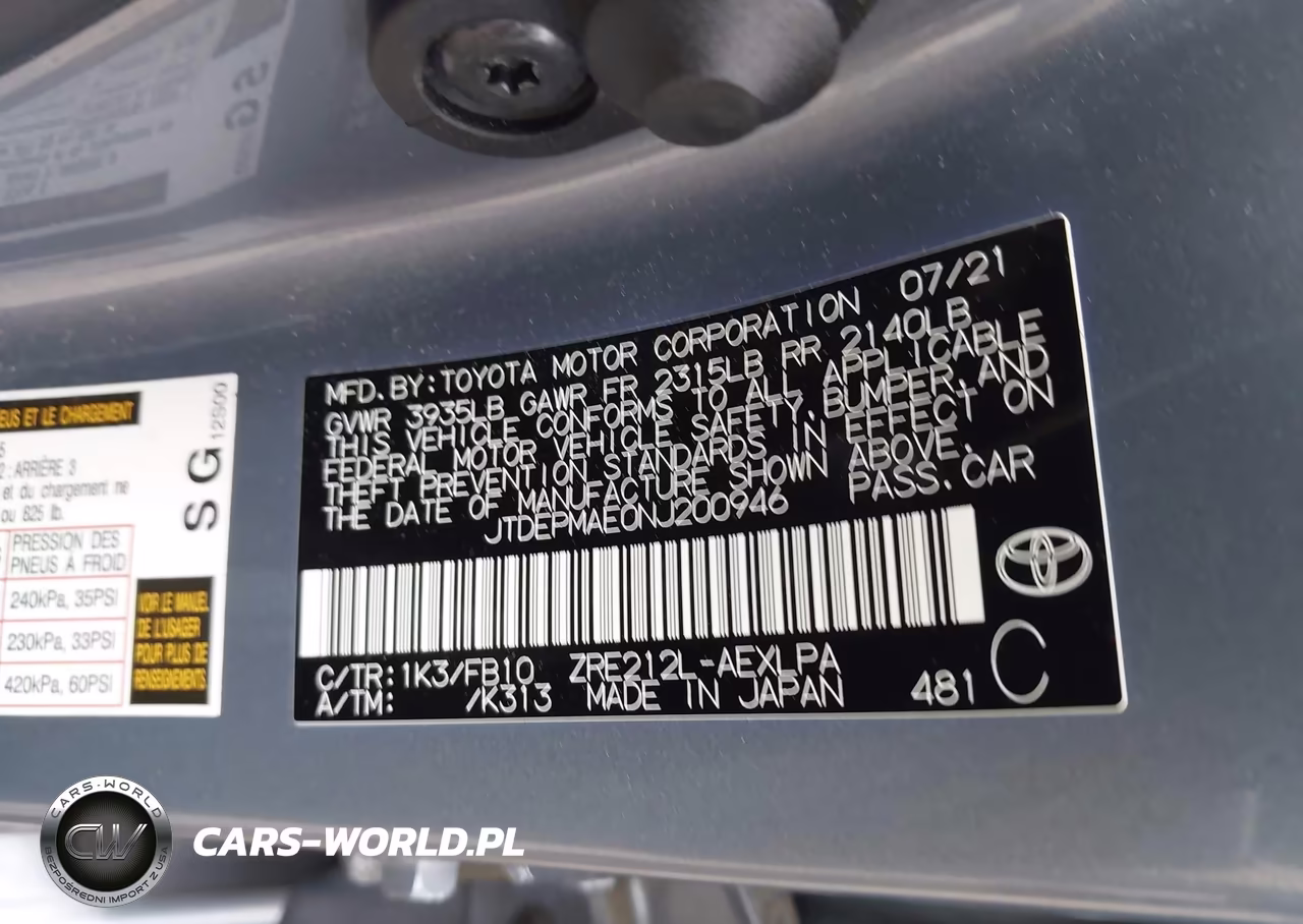 2022 Toyota Corolla Le VIN:JTDEPMAE0NJ200946 - 9