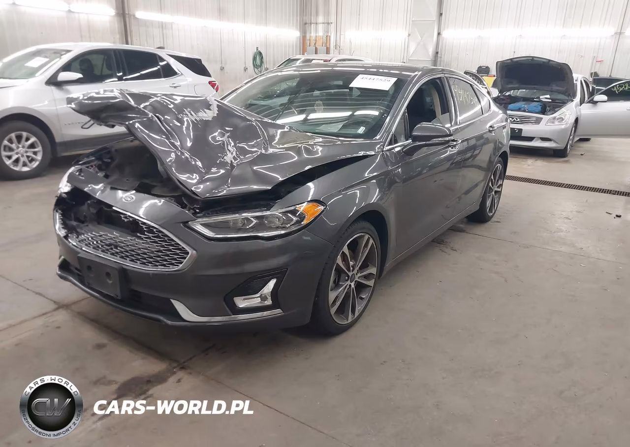 2020 Ford Fusion Titanium VIN:3FA6P0D93LR199618 - 2