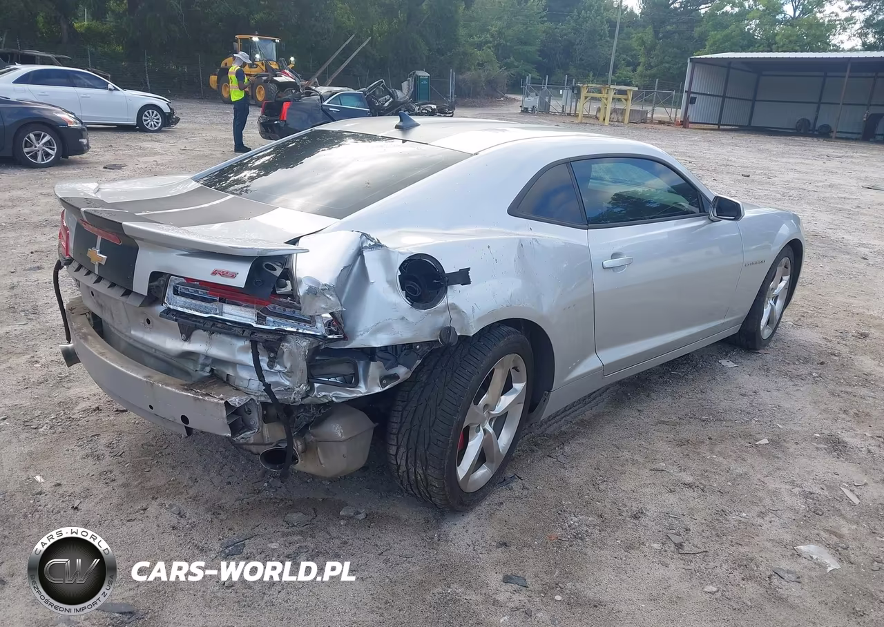 2014 Chevrolet Camaro 2Lt VIN:2G1FC1E37E9307441 - 4