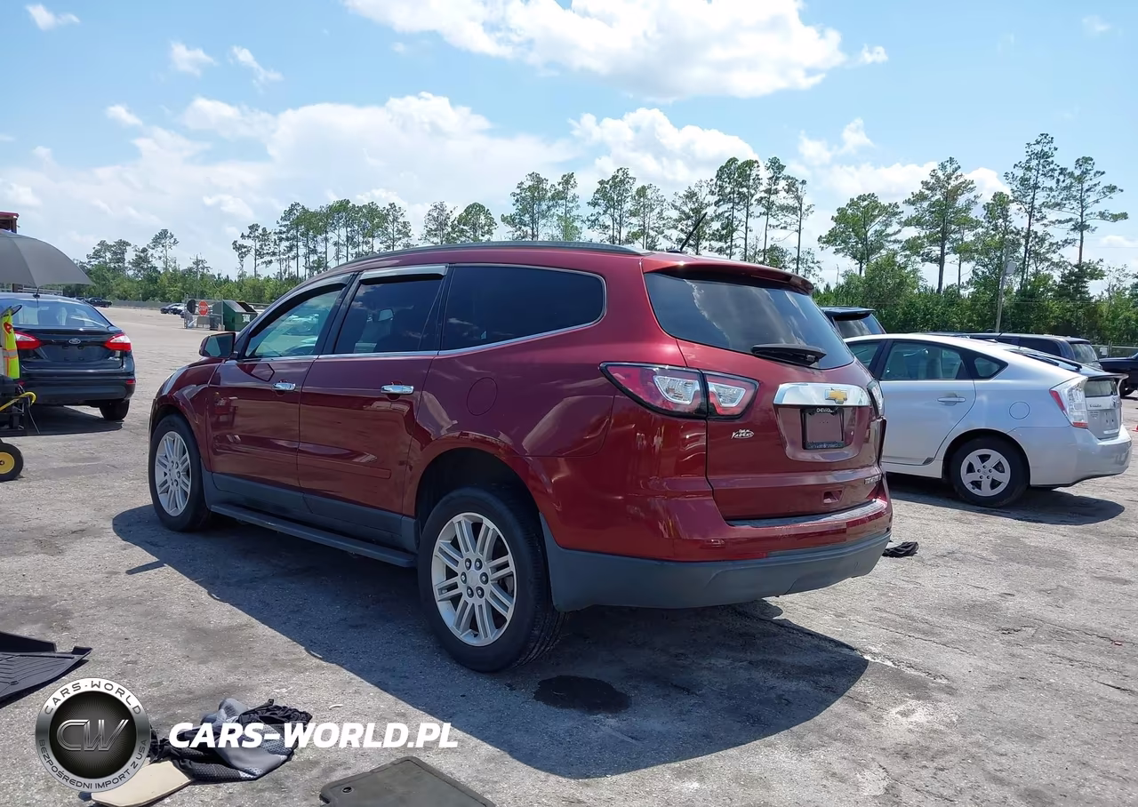 2015 Chevrolet Traverse Lt VIN:1GNKRGKDXFJ356800 - 3