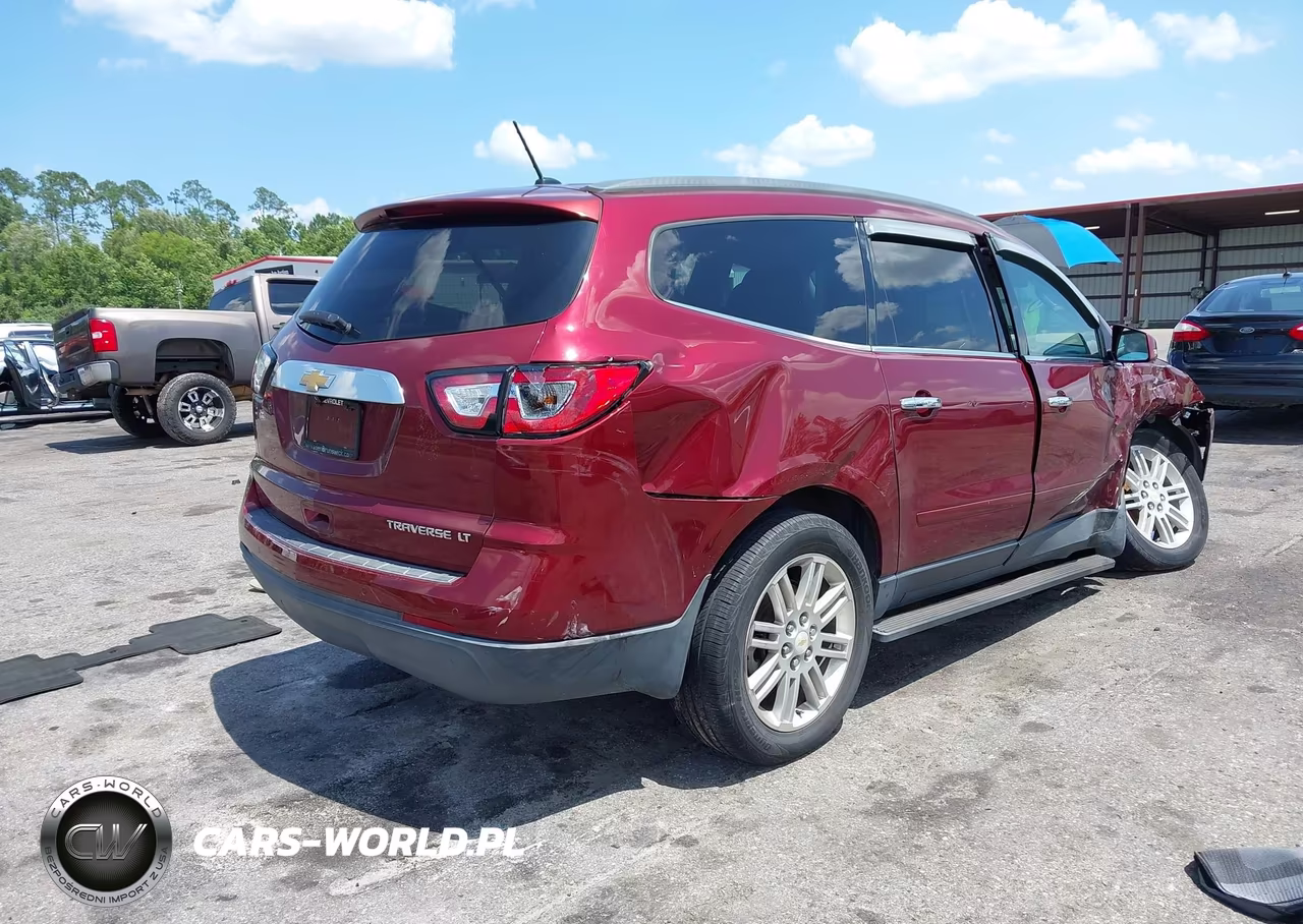 2015 Chevrolet Traverse Lt VIN:1GNKRGKDXFJ356800 - 4