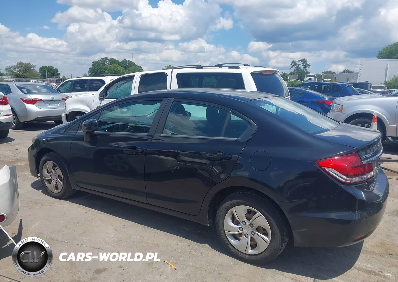 2014 Honda Civic Lx VIN:2HGFB2F59EH548778 - 14