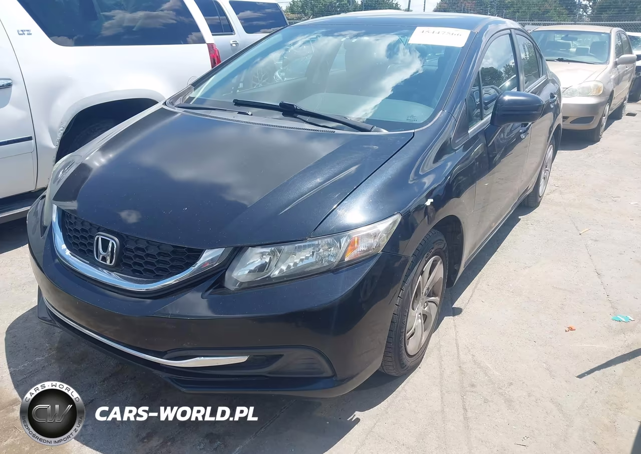 2014 Honda Civic Lx VIN:2HGFB2F59EH548778 - 2