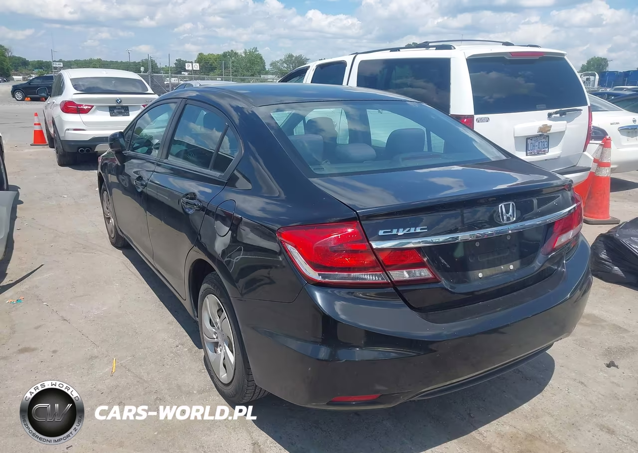 2014 Honda Civic Lx VIN:2HGFB2F59EH548778 - 3
