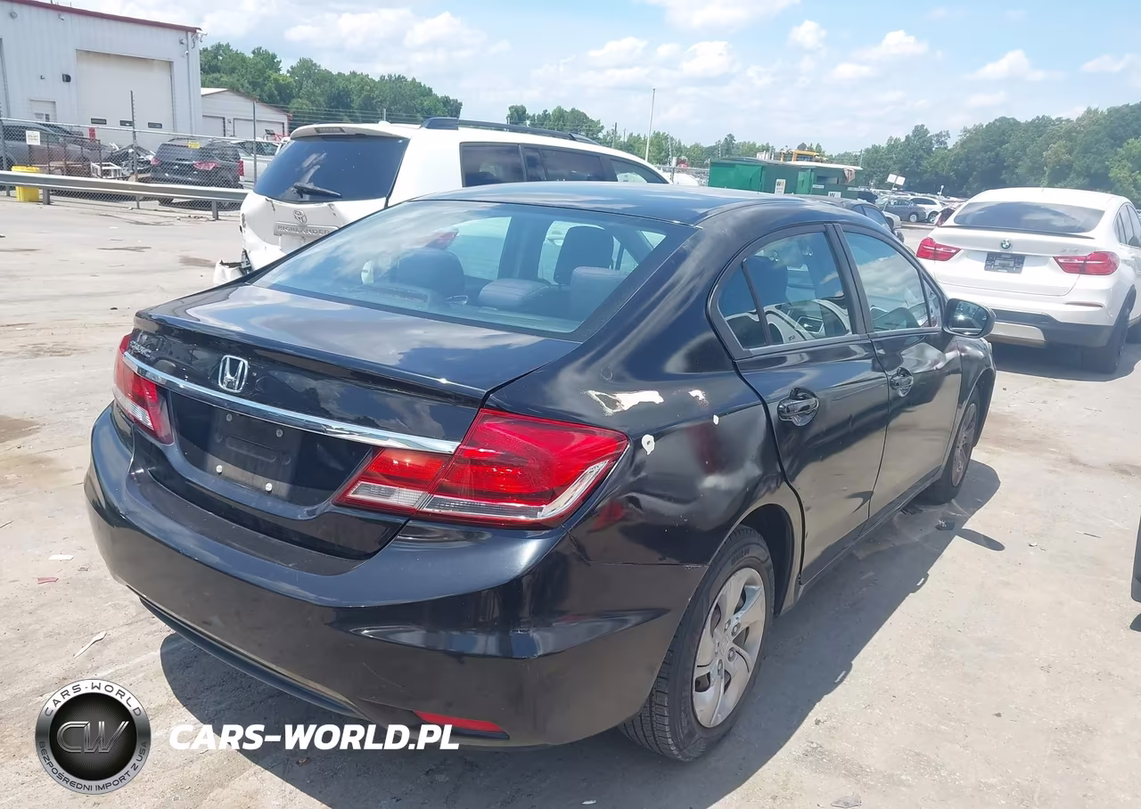 2014 Honda Civic Lx VIN:2HGFB2F59EH548778 - 4
