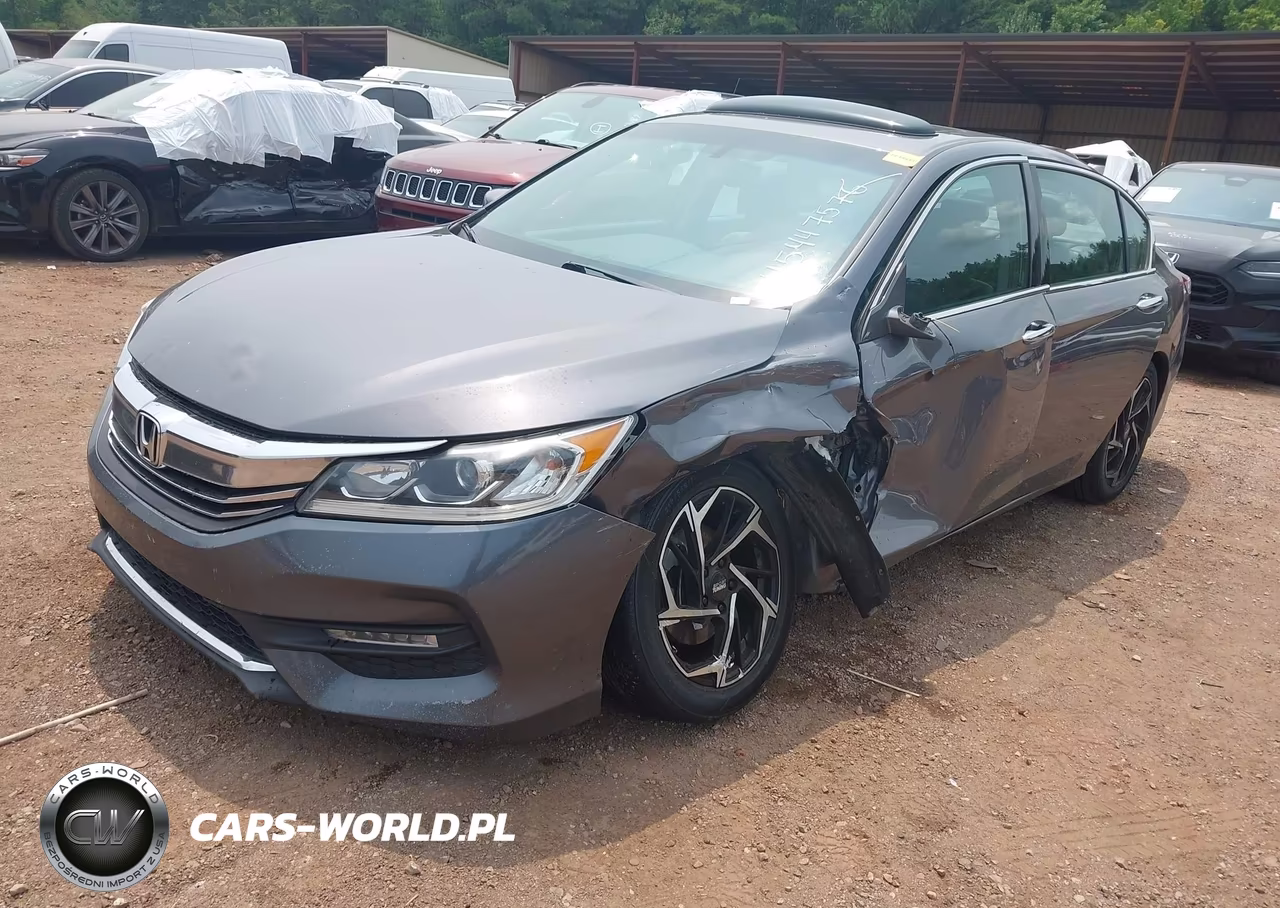 2016 Honda Accord Ex-L V-6 VIN:1HGCR3F80GA016707 - 2