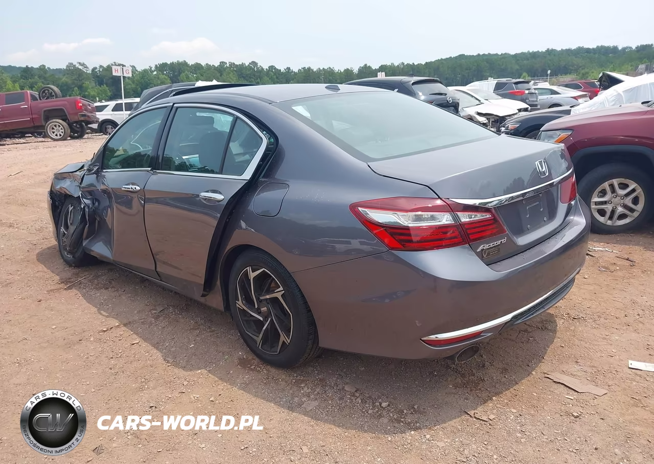 2016 Honda Accord Ex-L V-6 VIN:1HGCR3F80GA016707 - 3