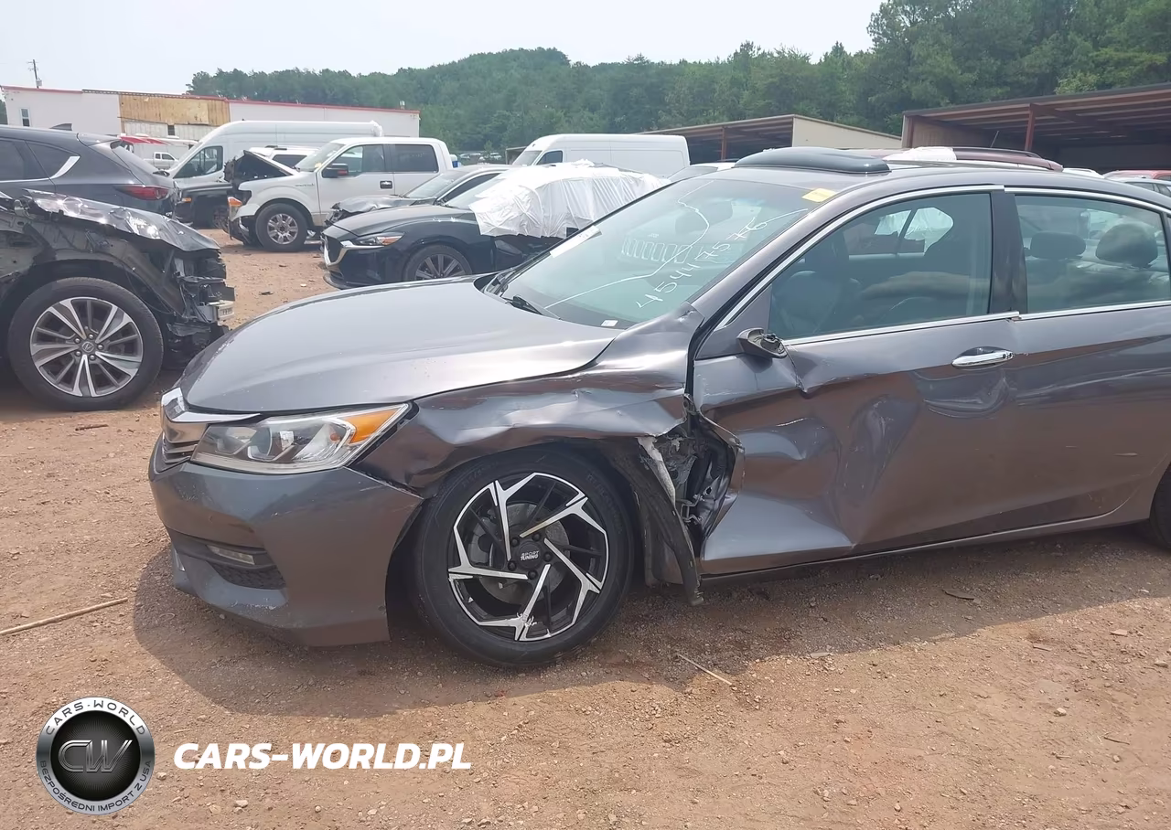 2016 Honda Accord Ex-L V-6 VIN:1HGCR3F80GA016707 - 6