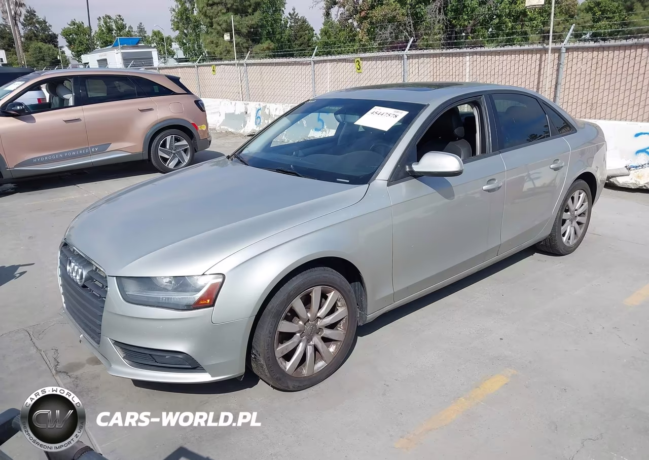 2014 Audi A4 2.0T Premium VIN:WAUAFAFL5EN034727 - 2