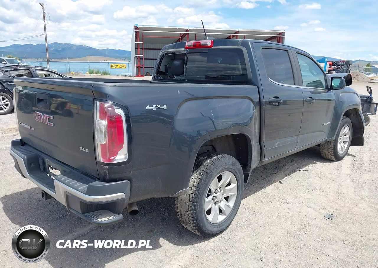 2018 GMC Canyon 4Wd Sle VIN:1GTG6CENXJ1101240 - 4