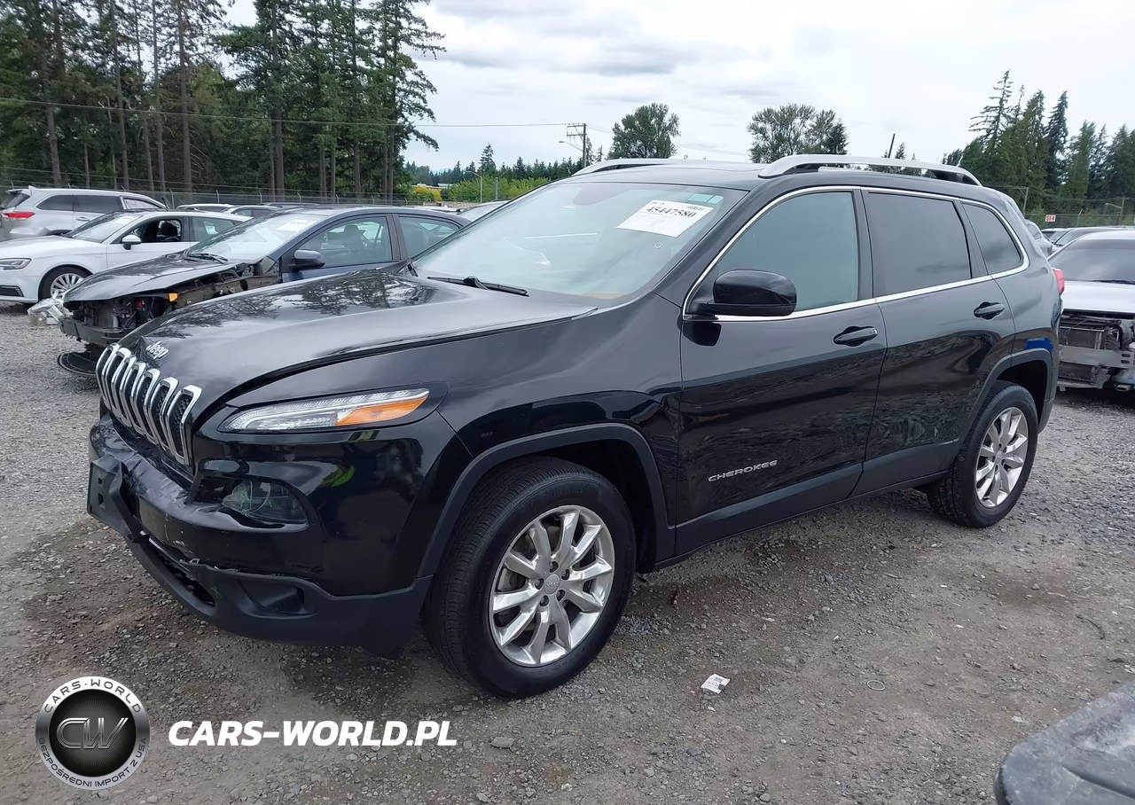 2017 Jeep Cherokee Limited 4X4 VIN:1C4PJMDB9HW622569 - 2