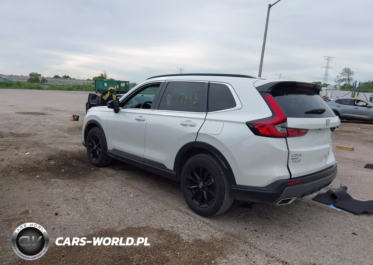 2024 Honda Cr-V Hybrid Sport VIN:7FARS6H5XRE076669 - 3