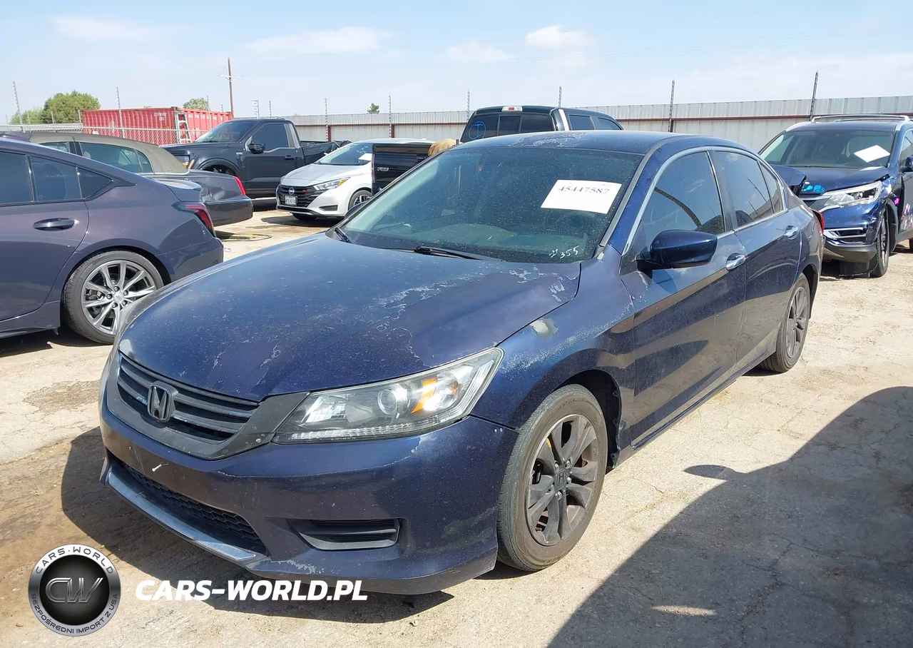 2013 Honda Accord Lx VIN:1HGCR2F38DA244402 - 2