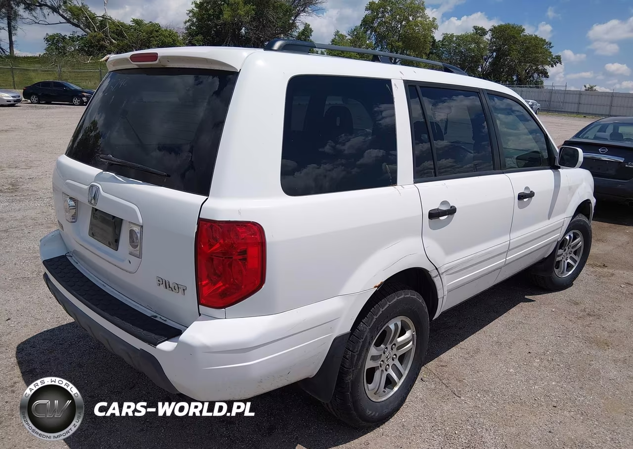 2005 Honda Pilot Ex VIN:5FNYF18495B062049 - 4