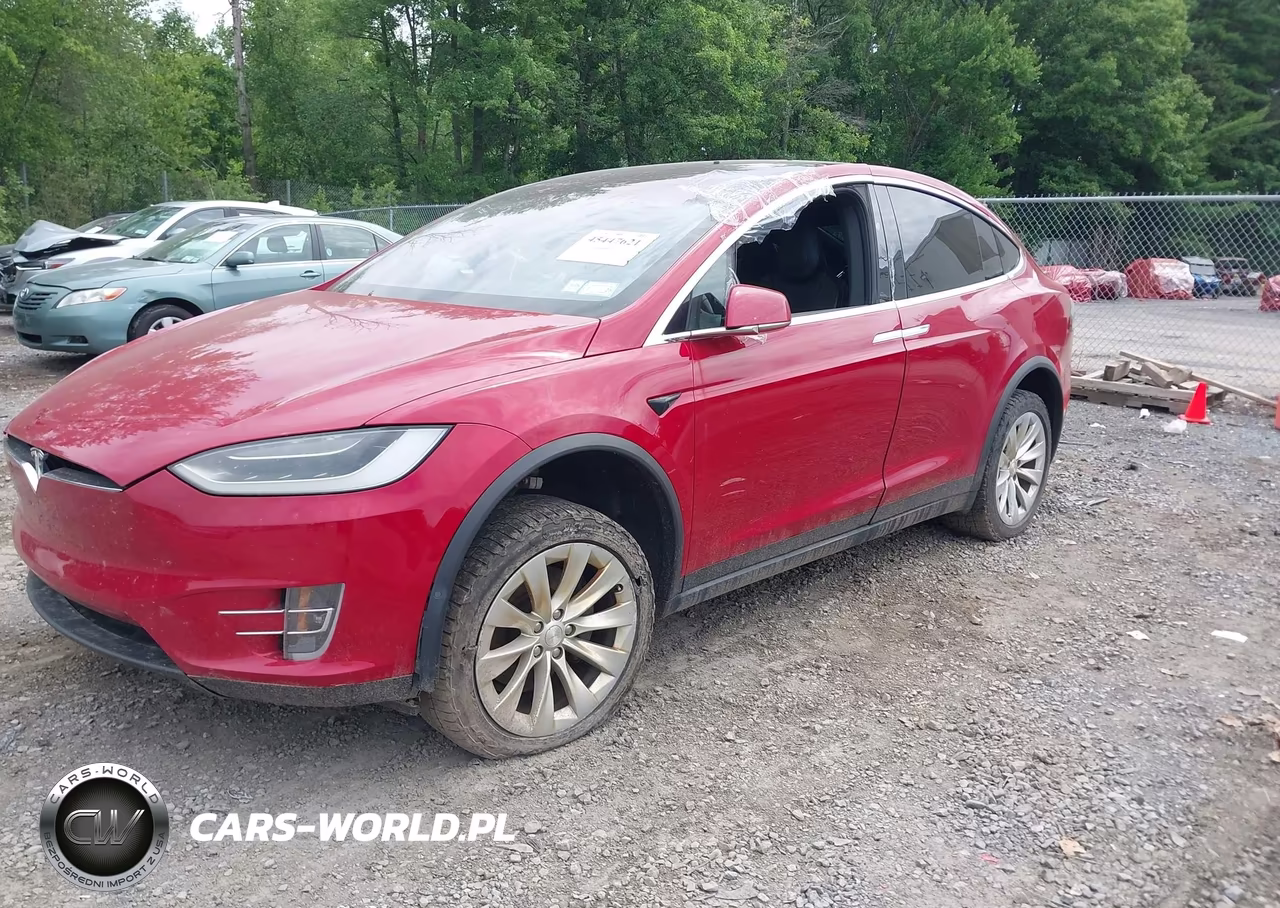 2018 Tesla Model X 100D-75D-P100D VIN:5YJXCAE27JF091566 - 2
