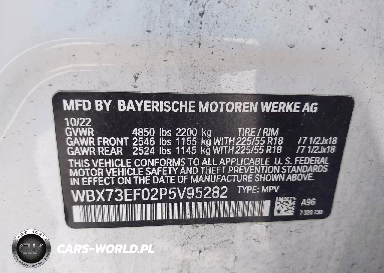 2023 BMW X1 xDrive28I VIN:WBX73EF02P5V95282 - 9