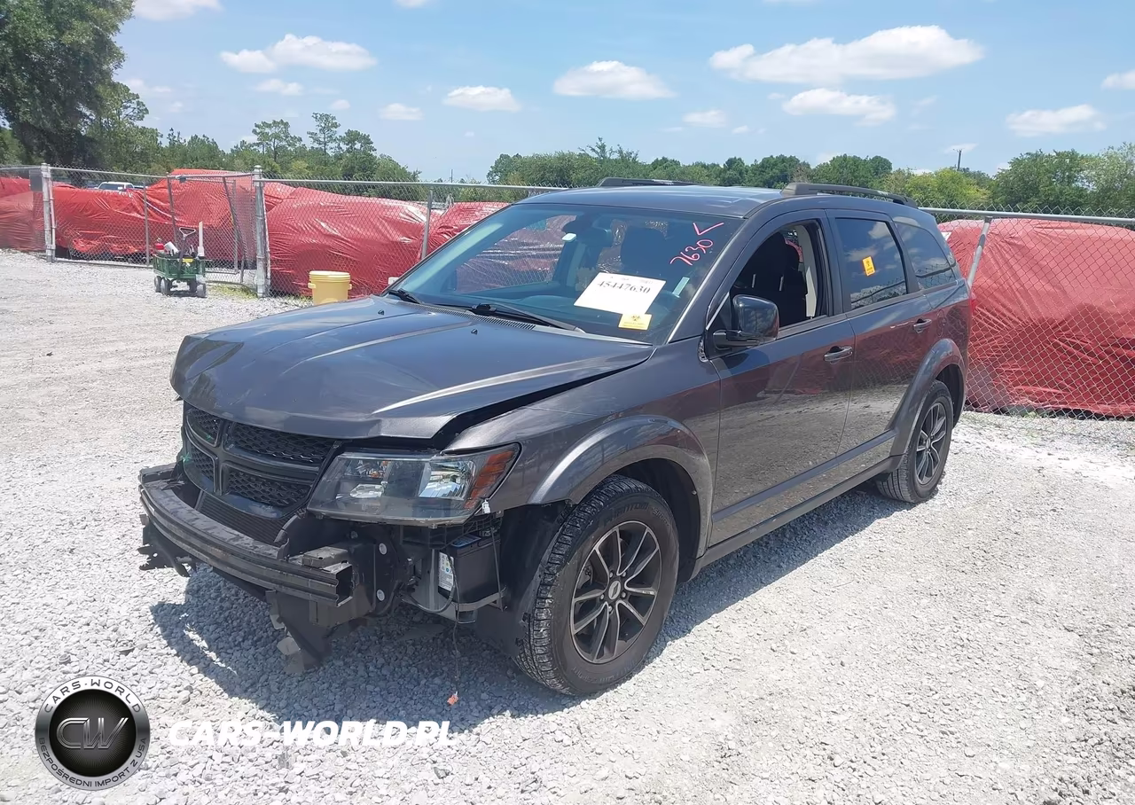 2018 Dodge Journey Sxt VIN:3C4PDCBG6JT507231 - 2