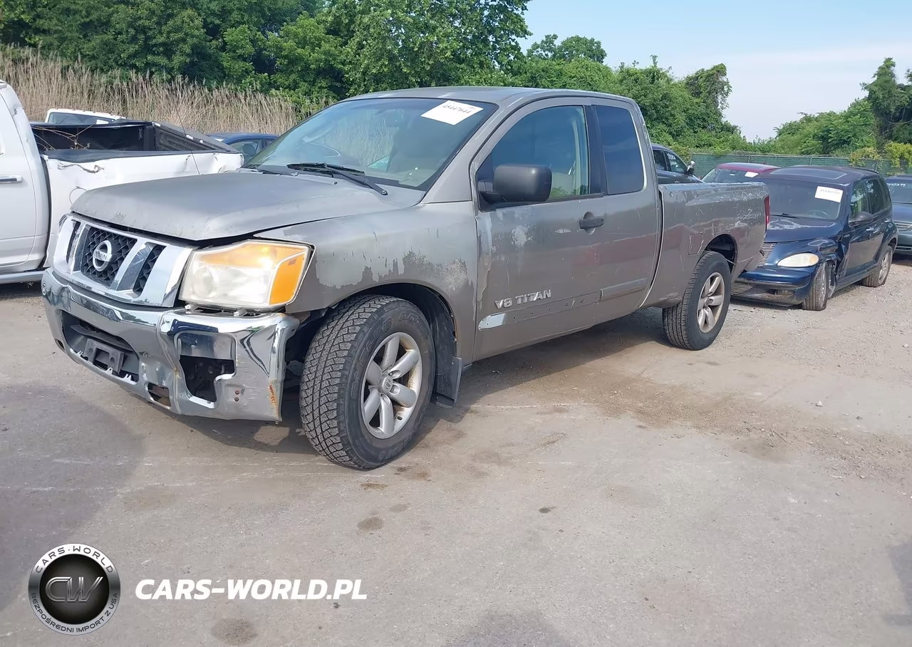 2008 Nissan Titan Le-Se-Xe VIN:1N6AA06A58N350799 - 2