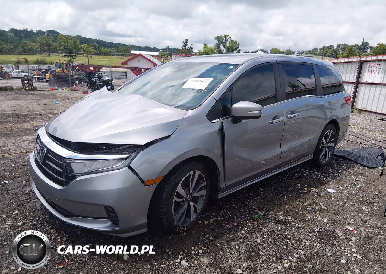 2021 Honda Odyssey Touring VIN:5FNRL6H83MB010914 - 2