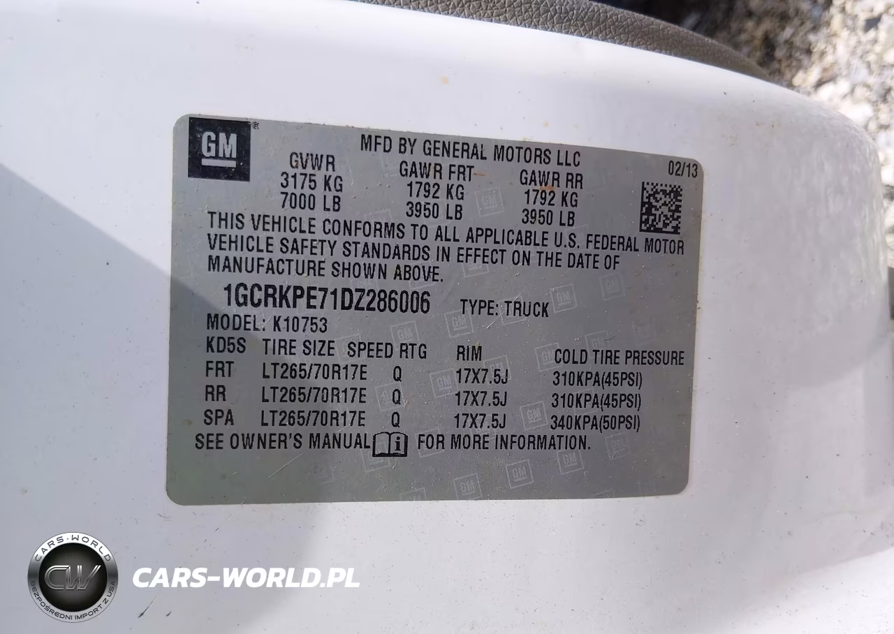 2013 Chevrolet Silverado 1500 Work Truck VIN:1GCRKPE71DZ286006 - 9