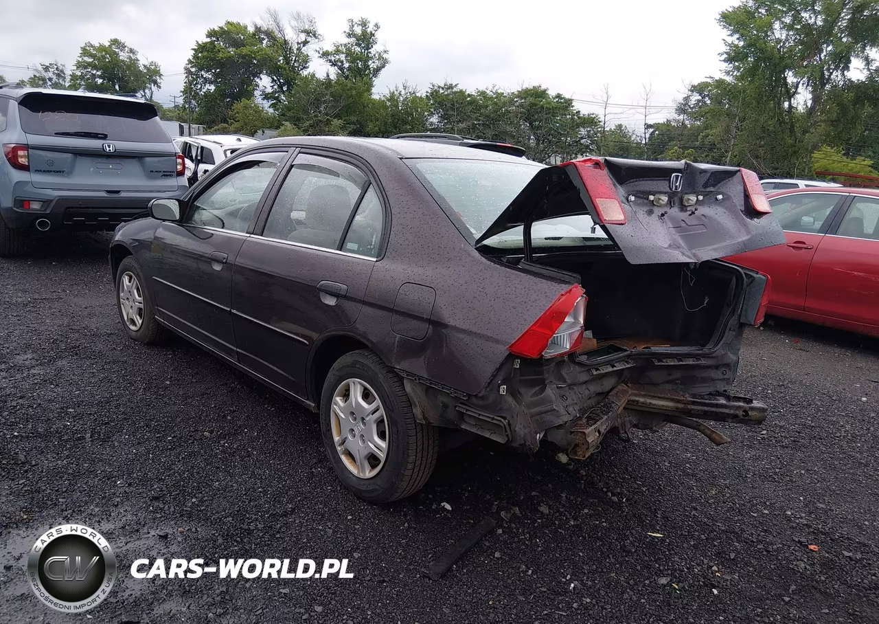 2001 Honda Civic Lx VIN:2HGES16551H581907 - 3