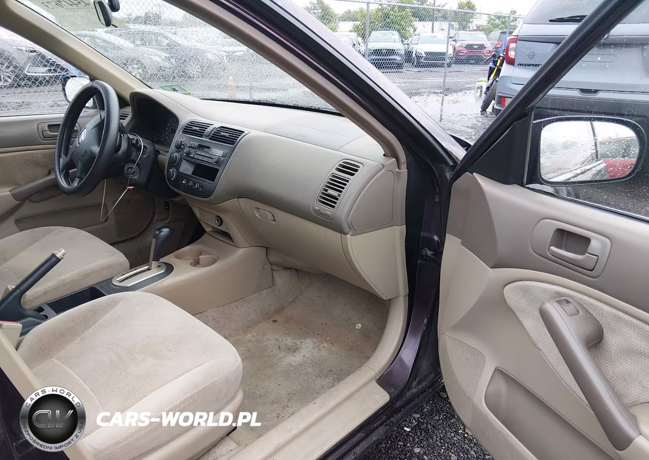 2001 Honda Civic Lx VIN:2HGES16551H581907 - 5