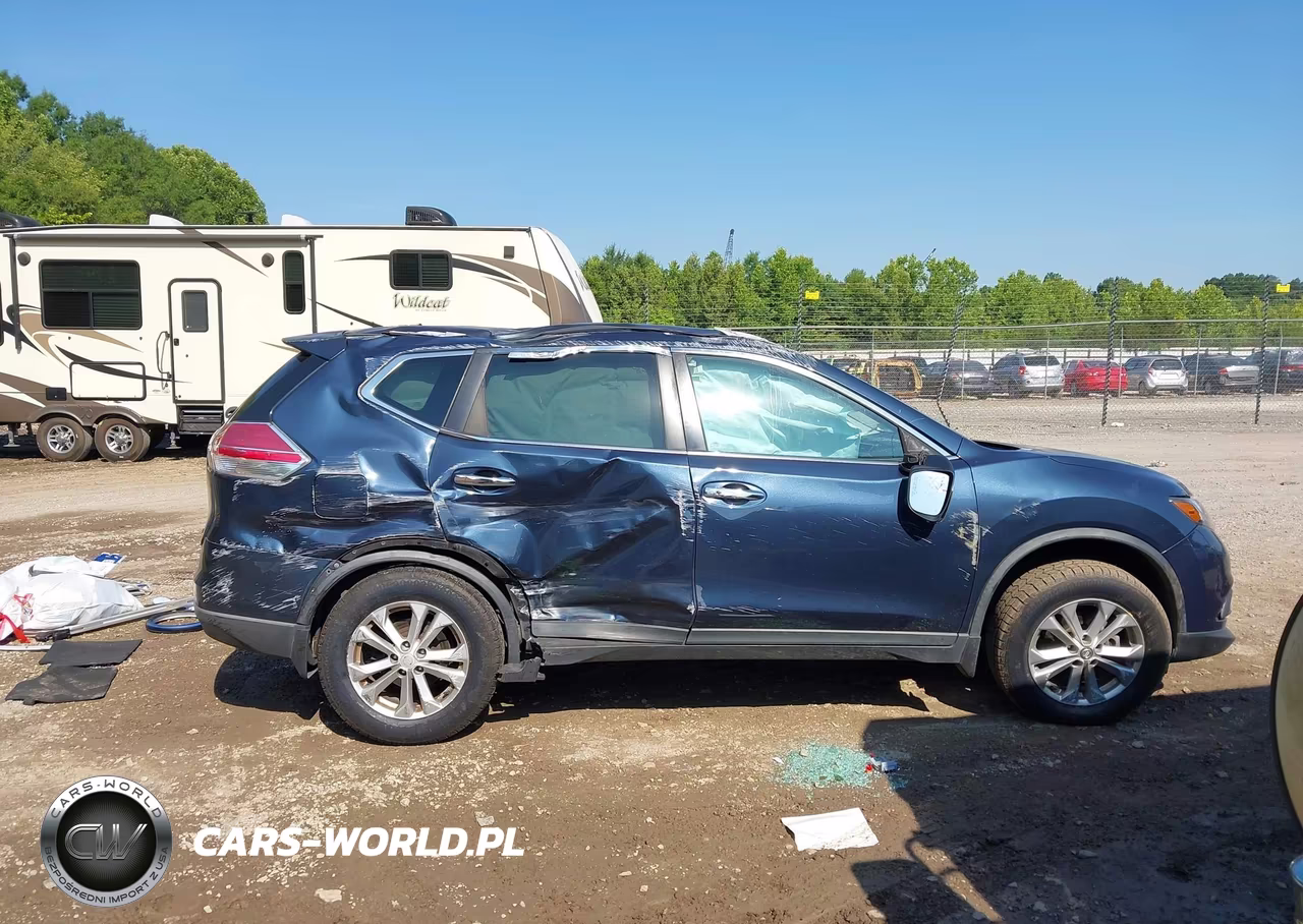 2016 Nissan Rogue Sv VIN:KNMAT2MT3GP694731 - 12