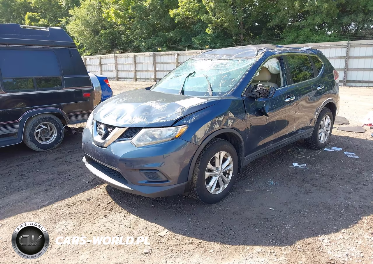 2016 Nissan Rogue Sv VIN:KNMAT2MT3GP694731 - 2