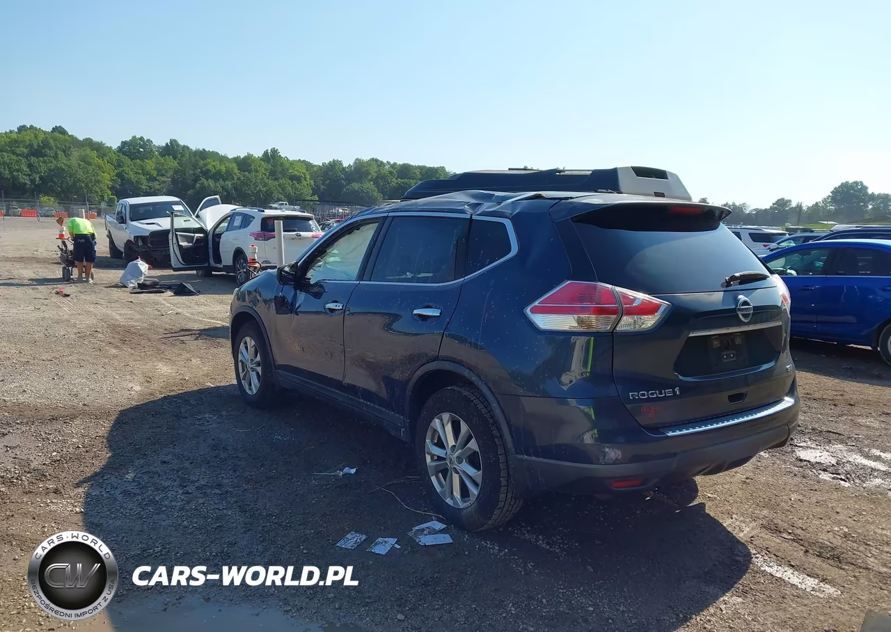 2016 Nissan Rogue Sv VIN:KNMAT2MT3GP694731 - 3