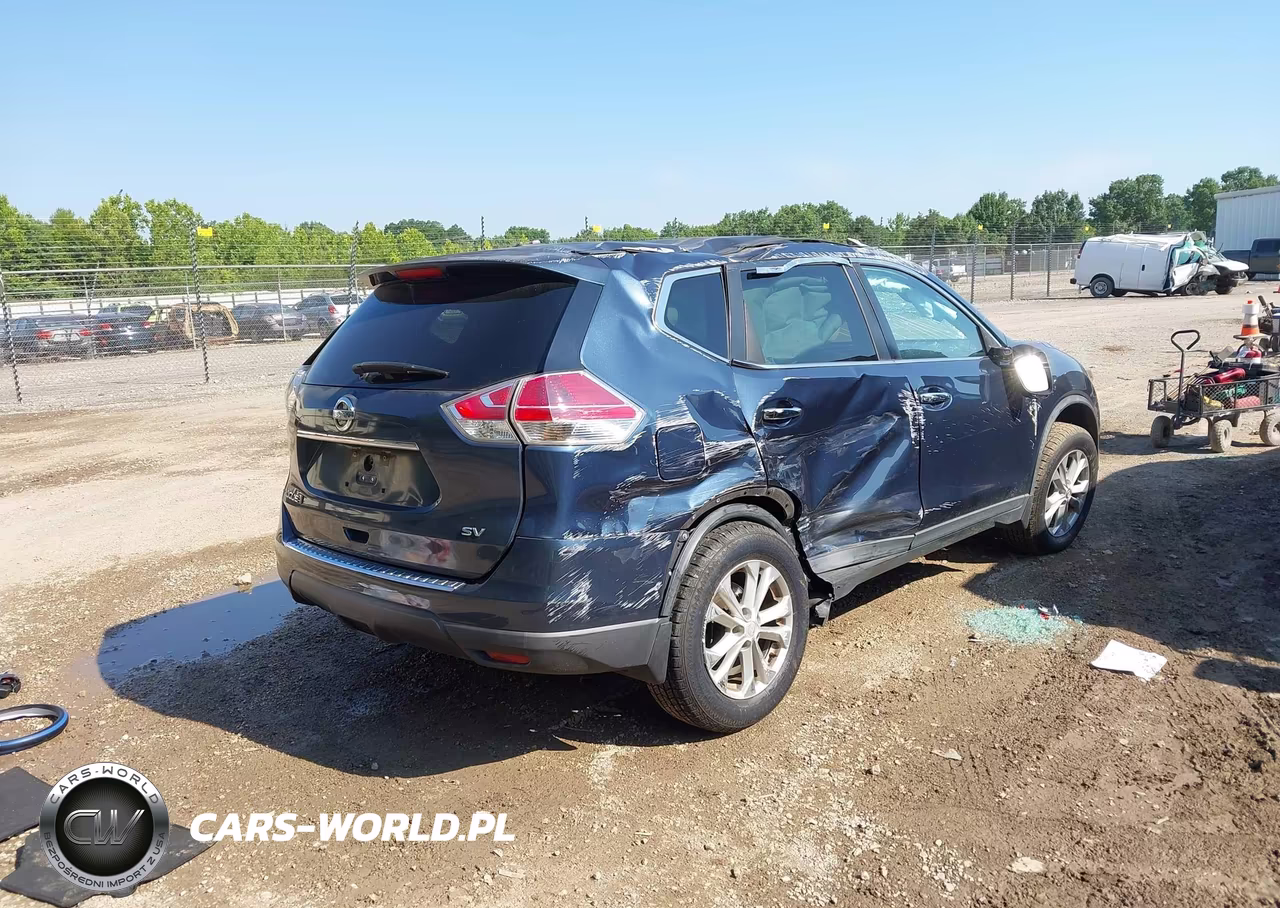2016 Nissan Rogue Sv VIN:KNMAT2MT3GP694731 - 4