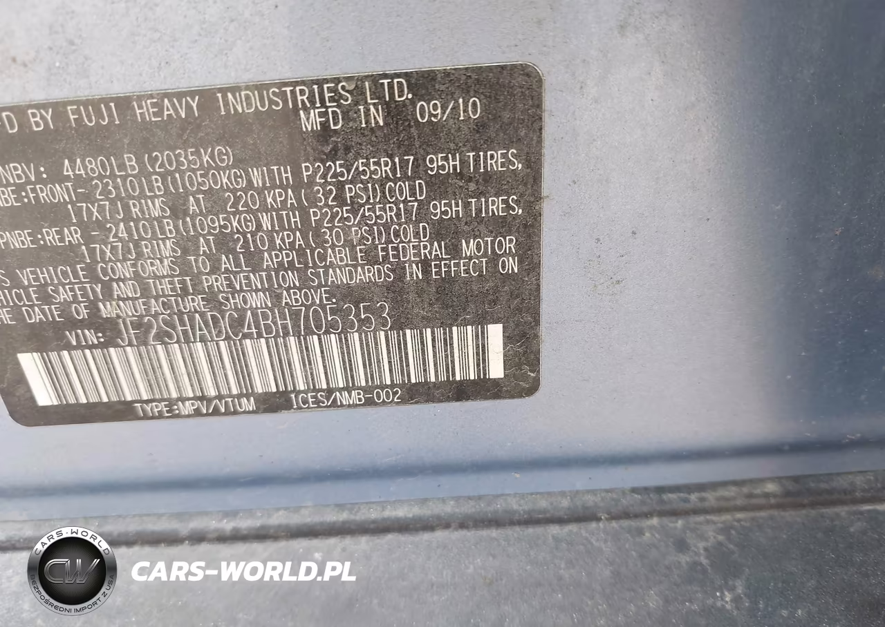 2015 Subaru Impreza 2.0I Sport Premium VIN:JF1GPAU65F8248761 - 9