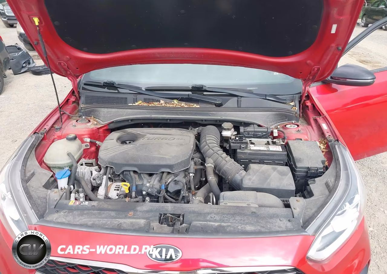 2021 Kia Forte Gt VIN:3KPF44AC0ME277355 - 10