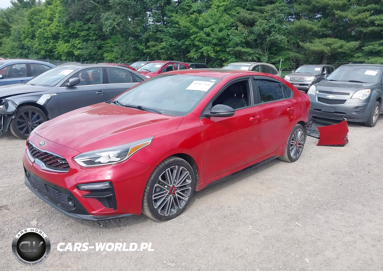 2021 Kia Forte Gt VIN:3KPF44AC0ME277355 - 2