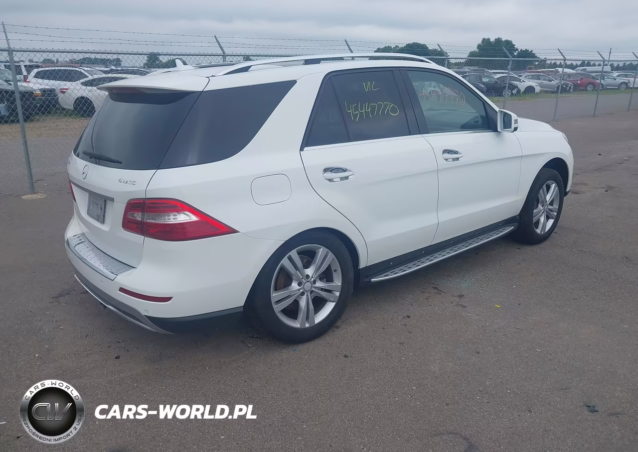 2014 Mercedes-Benz Ml 350 4Matic VIN:4JGDA5HB8EA364830 - 4
