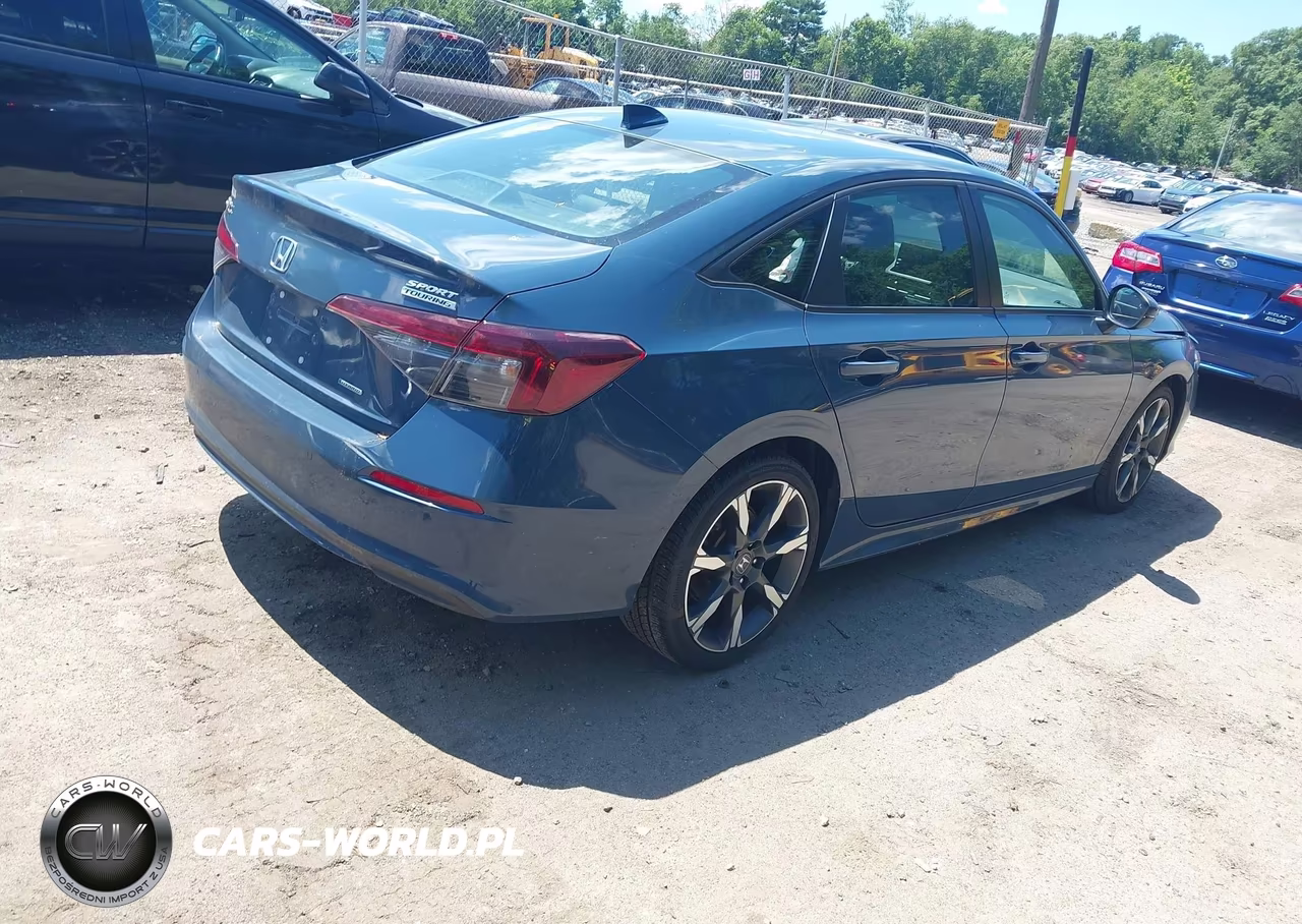 2025 Honda Civic Hybrid Sport-Sport Touring VIN:2HGFE4F81SH313994 - 4