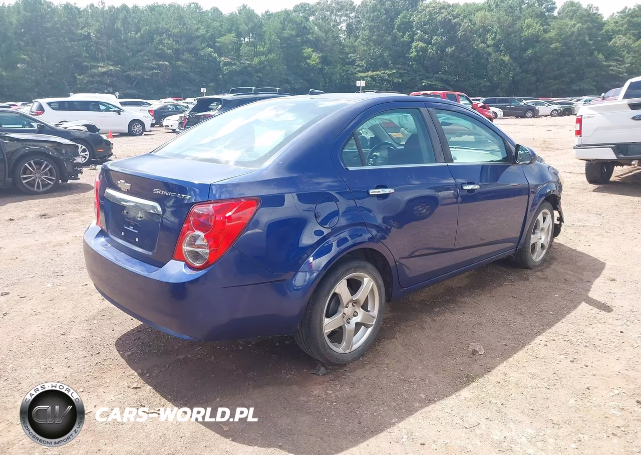 2012 Chevrolet Sonic 2Lz VIN:1G1JE5SH4C4224240 - 4
