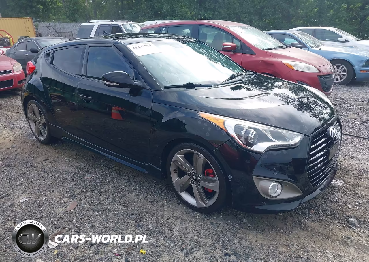 2013 Hyundai Veloster Turbo W-Blue – zdjęcie 1 z 15