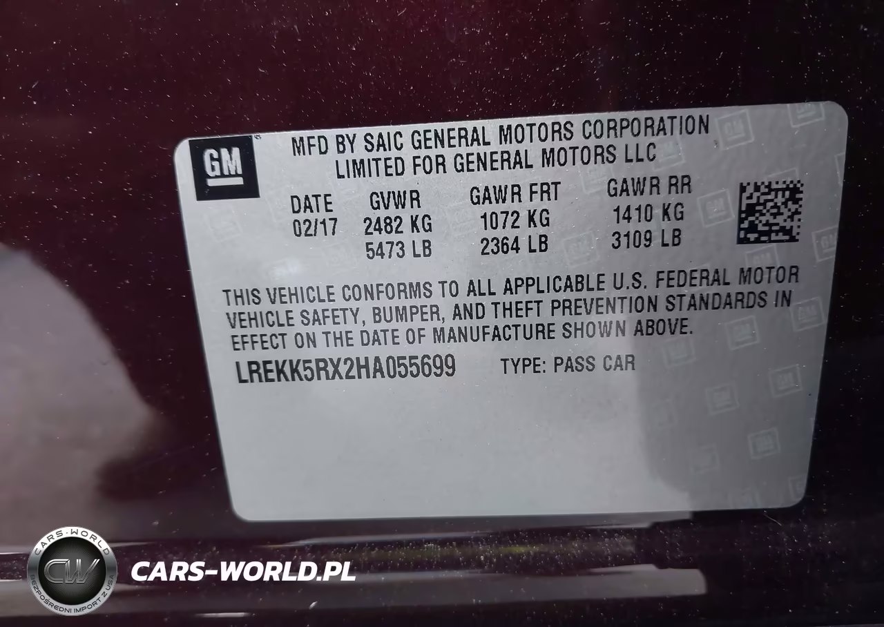 2017 Cadillac Ct6 Plug-In Standard VIN:LREKK5RX2HA055699 - 9