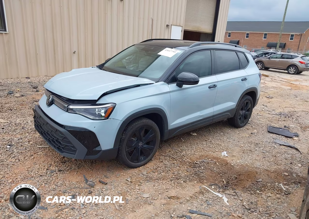 2025 Volkswagen Taos 1.5T Se Black VIN:3VV3C7B23SM064398 - 2