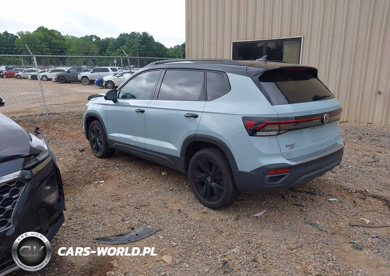2025 Volkswagen Taos 1.5T Se Black VIN:3VV3C7B23SM064398 - 3