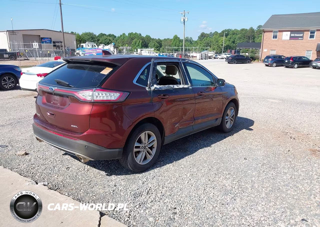 2015 Ford Edge Sel VIN:2FMTK3J85FBB23177 - 4