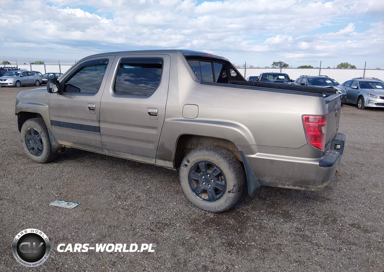 2010 Honda Ridgeline Rts VIN:5FPYK1F4XAB008792 - 3