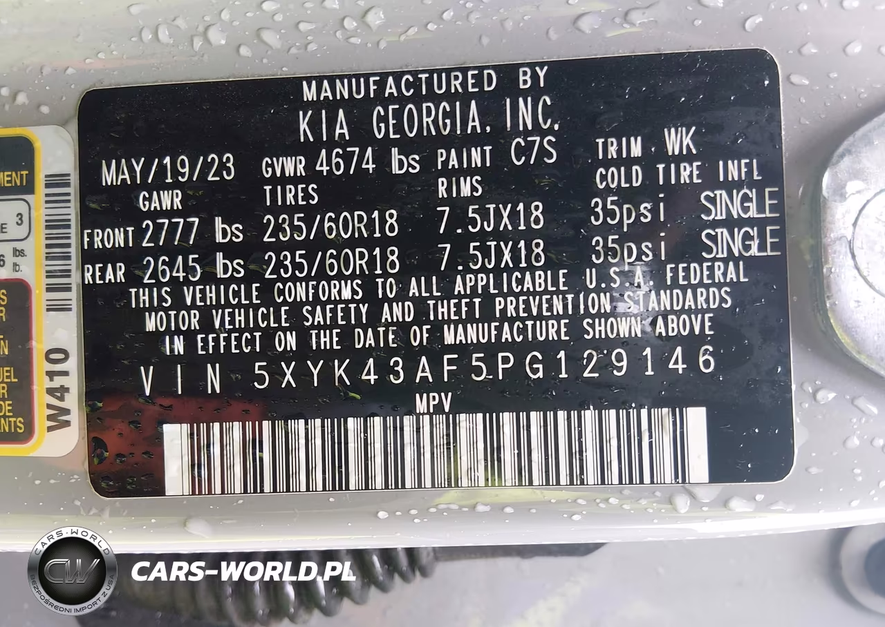 2023 Kia Sportage Sx VIN:5XYK43AF5PG129146 - 9