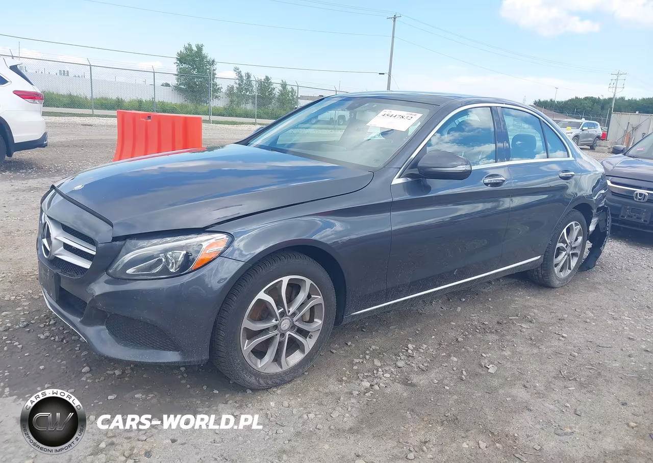 2016 Mercedes-Benz C 300 4Matic VIN:55SWF4KB5GU102855 - 2