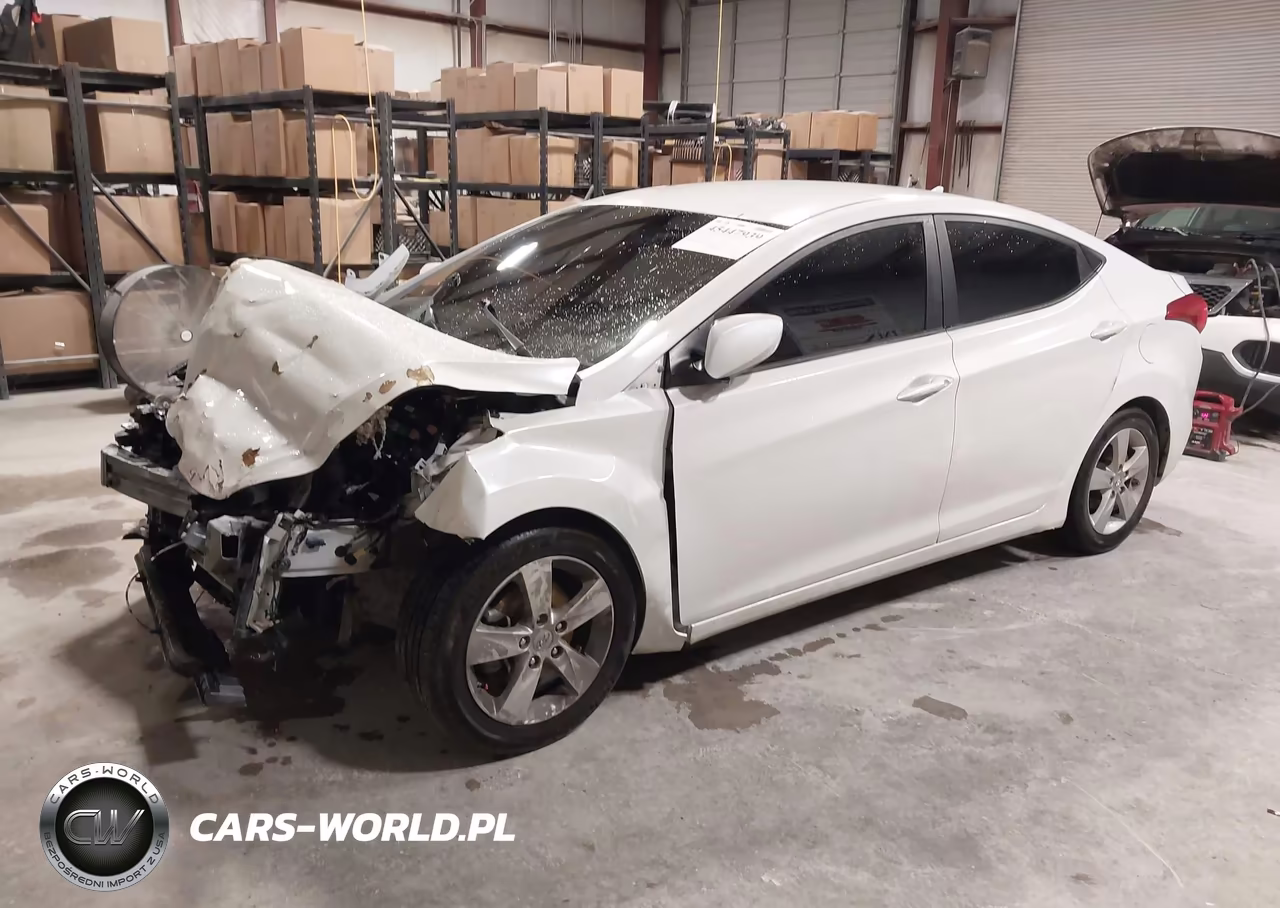 2013 Hyundai Elantra Gls VIN:5NPDH4AEXDH252293 - 2