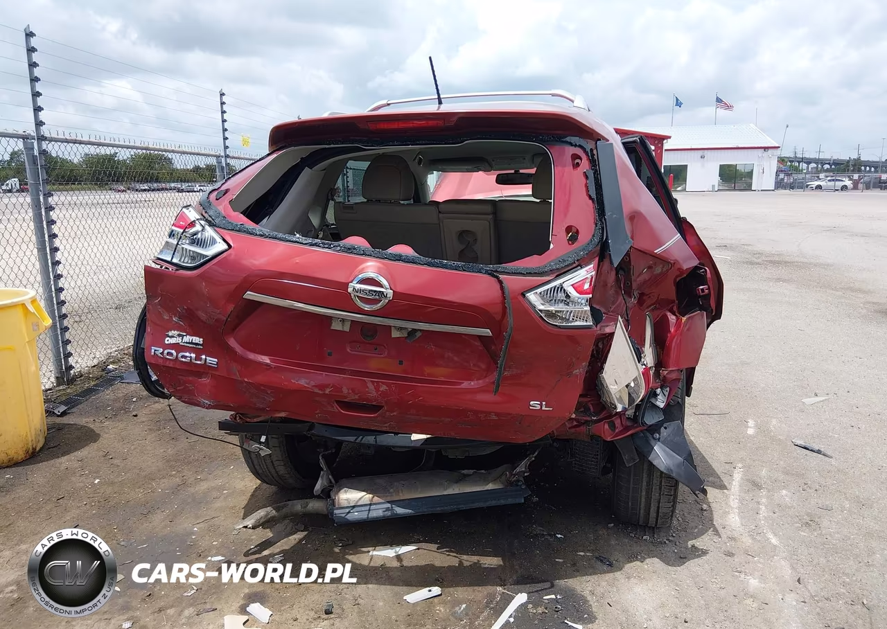 2015 Nissan Rogue Sl VIN:5N1AT2MT3FC764875 - 6